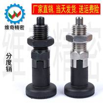 Knob Plunger Self-locking Indexing Pin Spring Pin GN617 1 SXYK PXYK PXYKS