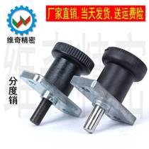 GN608 1 fen du xiao flange knob plunger positioning 6-6 6-14 8-8 8-18 VCN232
