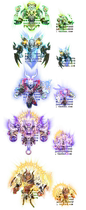 (Legendary page game material) Monster) Pet Class) 10 Warspirit Pet Monster Sequence Frame