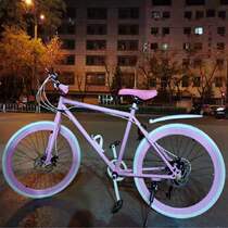 Dead flying bicycle womens variable color solid fetus student Adult Bicycle Mens style handbrake live flying double disc brake