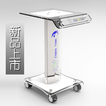 Beauty instrument cart high-end acrylic desktop small bubble shelf Korean spectrometer cart increased customization