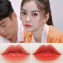 Little Red Book recommends orange lipstick nude natural color no decolorization no fading no cup moisturizing lipstick