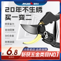 Pruning fruit tree pruning scissors Gardening pruning branches Garden labor-saving pruning branch scissors Household tools Scissors artifact