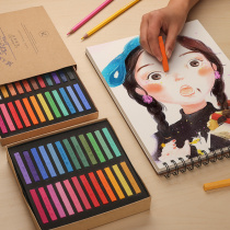 Marley chalk 12 colors 24 color powder brush color powder stick clay color color