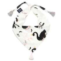 Jla Milo Spot Bamboo Fiber Spit Towel Baby Triangle Towel