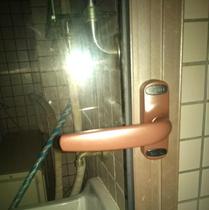 Flat open push-pull window handle drive lock balcony handle door and window broken bridge inner and outer handle aluminum alloy link