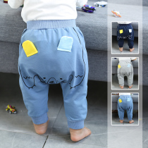 Baby Ha Pp Pants Spring Autumn Clothing Baby Pants Pants Women New Outwear Pants Boy Len Thin Autumn Winter Fart Toddlers