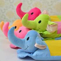 Childrens healthy small animal pillows with a small animal