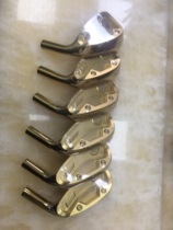 Golf club golf head golf clubhead Soft iron bar Group clubhead gold plated 6