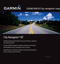 Garmin Jiaming USA USA Canada CANCN City Road GPS satellite navigation detailed map