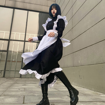British style maid cos cute women boss Lolita dress performance suit Anime maid suit male wear