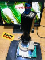 Negotiating the price of second-hand electronic industrial microscope VGA output port physical shooting circuit contact customer service and take pictures
