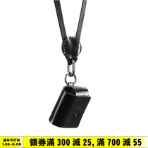 Kami anger x sidereal cowhide neck-hanging earphone bag Airpods pro protective cover storage bag