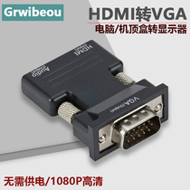 HDMI to VGA converter with audio HD female to monitor Computer set-top box to projector adapter
