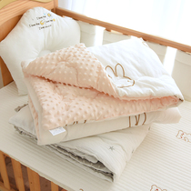 Spring and Autumn Thin Baby Cotton Quilt Newborn Children Doudou Soothing by Kindergarten Baby Four Seasons Universal Quilt