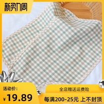  Bamboo fiber pillow towel for newborn children summer ice silk pad towel for baby sweat-absorbing and breathable pillow towel to increase a pair of adults