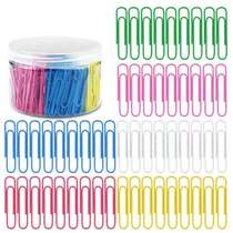 Color metal paper clip creative cute bookmark u-shaped roundabout needle paper clip folder fixed office supplies