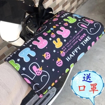 Electric car gloves autumn and winter warm and thick velvet windproof summer sunscreen motorcycle battery car handlebar cover