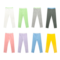 Tomatoes Childrens clothing Original design Girls long pants Children white underpants foreign air inside and outside wearing the spring and autumn thin section