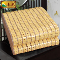 Mahjong Mat Summer Bamboo Mat Folding Natural Colors Classic 1 5 m 1 8m Bed Pint Mat Double Mahjong Mat Set