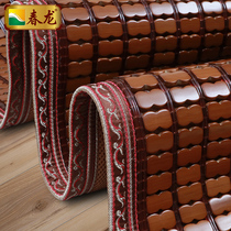 Spring Dragon Mahjong Mat Summer 1 5 m Fold 1 8m Double Man Bed Fury Red Makeup Three Kit Bamboo Mat Cool Mat