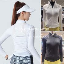 South Korea DESCENTE Disant 21 Summer Golf Suit Womens Stand Collar Anti-UV Slim Coat