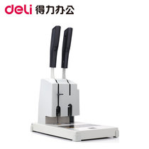 Del 3886 voucher financial binding machine file accounting manual punching hot melt riveting pipe binding machine