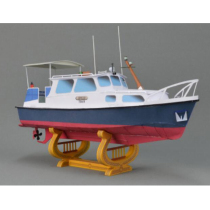 Childrens handmade origami DIY assembly three-dimensional simulation yacht ship ship model puzzle 3D paper model production