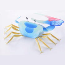 Childrens handmade origami DIY Assembly three-dimensional paper model marine life crab educational toy making