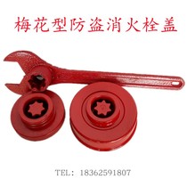 Zhejiang fire hydrant side cover plum-shaped wrench anti-theft fire hydrant side cover KWS65 fire hydrant seven-corner anti-theft cover