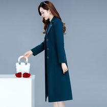 Noble Lady Windsuit Jacket Lady 2022 The new early spring and autumn Long-style foreign air coat mom is popular this year