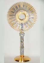  Catholic relics Imported from Italy Liturgical supplies Eucharist light 2510 relief 58cm