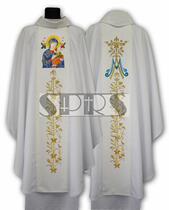  Catholic relics Imported from Poland Catholic priest sacrifice clothes Priest sacrifice clothes White Virgin of Perpetual Help 628ABg