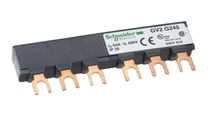 Original 2-tap spacing:54mm 3-pole 63A busbar GV2-G254 Schneider GV2G254