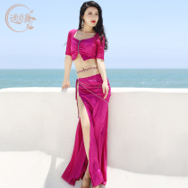 Fandie Dance original belly dance costume autumn and winter New practice dress women sexy long dress performance suit