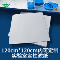 Large sheet filter paper Qualitative filtration laboratory in the fast and slow custom testing test water absorption chemical industry square filter paper