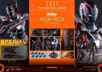 (Higashi Omiya brand new spot)HOTTOYS HT MMS597 IRON MAN MK50 Chuangzhan LIGHT SPEED NEON