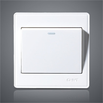 Chint switch socket NEW7E one open single control switch panel Zhengtai switch panel wall switch