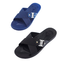 Huili slippers men comfortable wear-resistant non-slip bathroom slippers home leisure fashion one word slippers men 3265