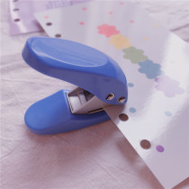 Loose-leaf single hole punch Card punch diy hand-held small hand account tool Note for the core punch for your own use