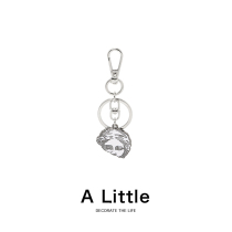 A Little Original Statue Key Button Couple Small Crowddesign Student Package Superior Pendant Male And Female Gift Tide