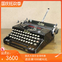 Erika mechanical English typewriter made in Germany 1920S normal use retro collection literary birthday gift