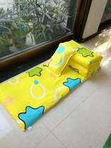 Kindergarten three-piece Baby Cotton nap bedding childrens bed cotton 3-piece quilt pillow core