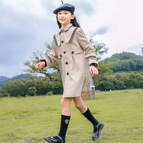 Girls autumn coat coat 2021 New Net Red foreign gas childrens clothing Korean version of the childrens spring and autumn coat tide