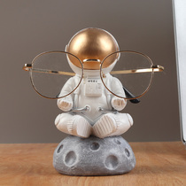 Creative astronaut glasses stand desktop spaceman glasses holder glasses rack home glasses shop ornaments