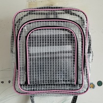 Backpack PVC dust-free bag 17 inch waterproof anti-static clean room transparent tool bag dust-free room special bag