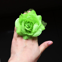 Finger Flower Sister Flower 8cm Little Rose Hand Flower Kindergarten Dance Flower Square Dance Childrens Wrist Show