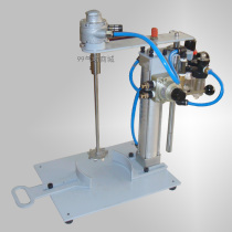 4L laboratory pneumatic mixer Paint ink coating Pneumatic mixer Lifting agitator 