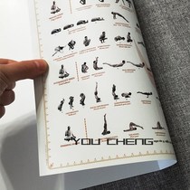 Dream Art Astanga yoga tandem style full-level wall chart high-definition color waterproof Astanga