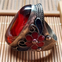 Antique silver ring Antique silver ring Antique old object Mens silver finger mini foot silver ring
